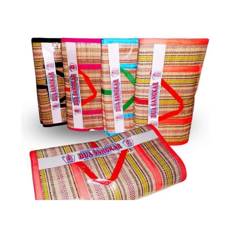 Tikar Lipat Mendong Ukuran Jumbo / Tikar Piknik Tikar Lesehan Tikar Santai Ukuran Jumbo Murah Berkua