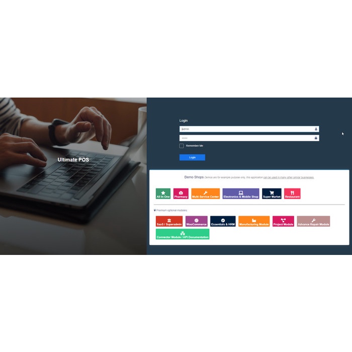 DVD Aplikasi Kasir POS Awesome UltimatePOS 3.6 Laravel