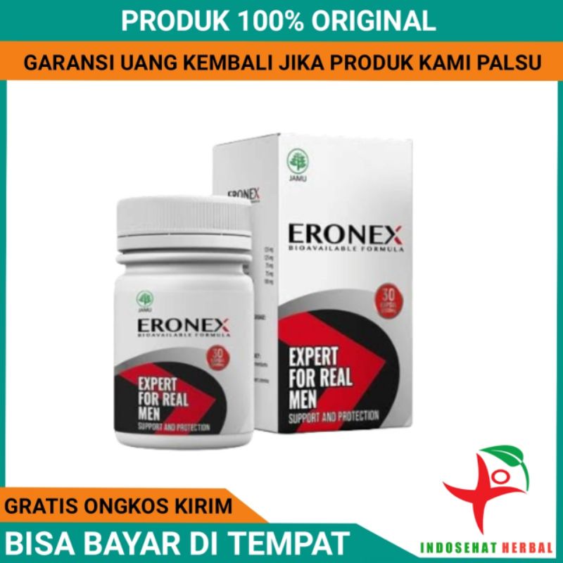 OBAT ERONEX ASLI ORIGINAL SUPLEMEN PRIA TAHAN LAMA / OBAT KUAT PRIA DALAM BERCINTA(GRATIS ONGKIR)