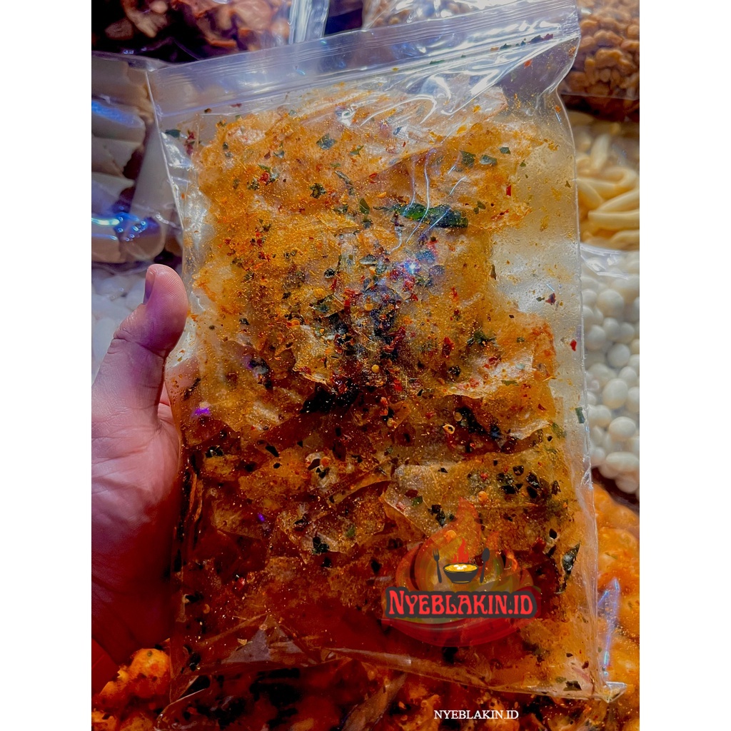 

Keripik Kaca / Beledag / Kripca 1/2kg 500gr Extra Daun Jeruk cikruh _ _NYEBLAKIN.ID