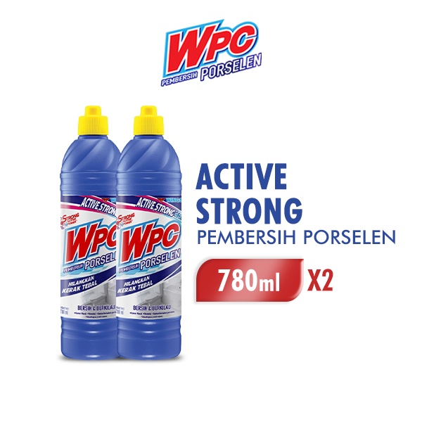 WPC Pembersih Porselen Biru Botol 780 ml x2