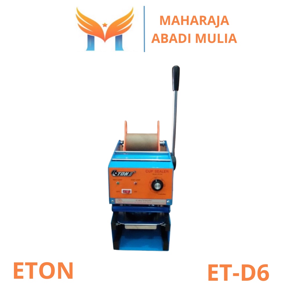 Mesin Segel Gelas Plastik Eton ET-D6 Mesin Cup Sealer Manual