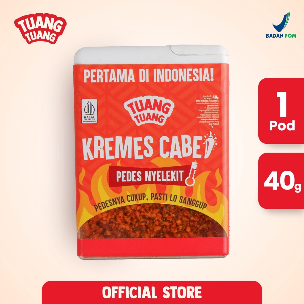 

TuangTuang - Kremes Cabe Pedes Nyelekit (kotak)