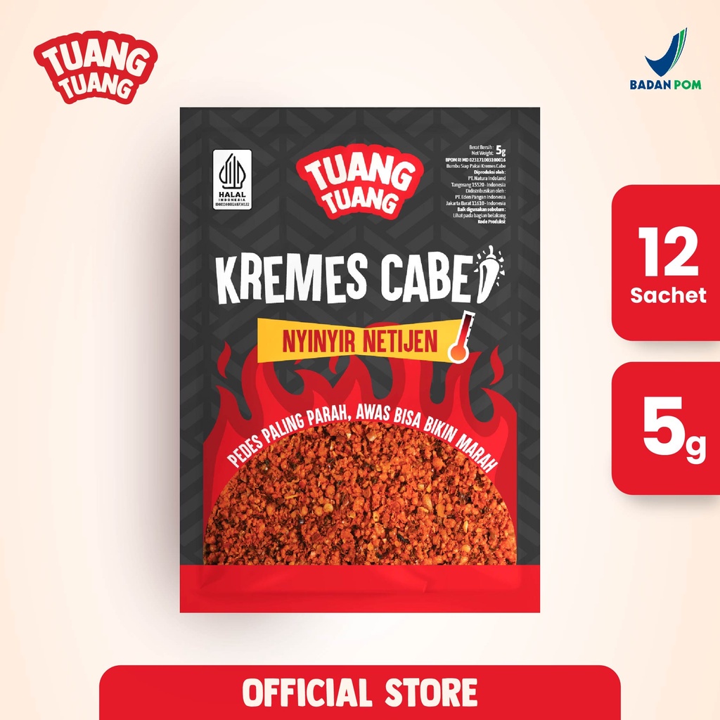 

TuangTuang - Kremes Cabe Nyinyir Netijen (sachet)
