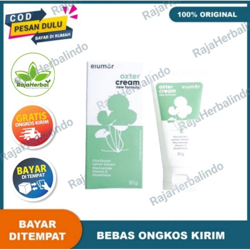 Elumor Oxter Cream Serum Original Pemutih Ketiak / Pemutih Selakangan