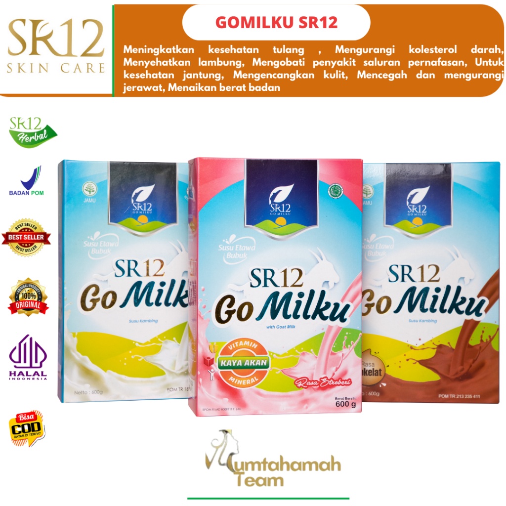 

SR12 GO MILKU SUSU KAMBING ETAWA TERBAIK / GOMILKU SUSU KAMBING KUALITAS PREMIUM / GOAT MILK SUSU BU