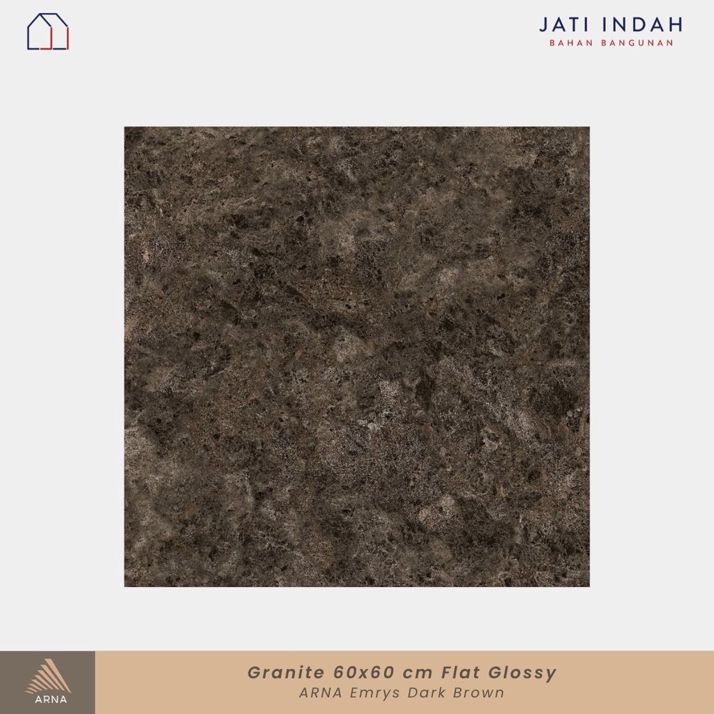 Granite Lantai 60x60cm Marble Glossy ARNA EMRYS / Granit 1 dus (1.44 m2)