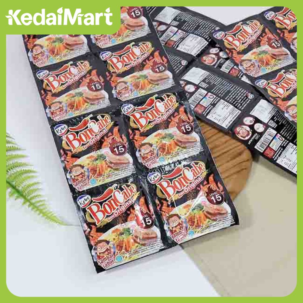 

Boncabe Sambal Tabur Original Lv 15 Renceng