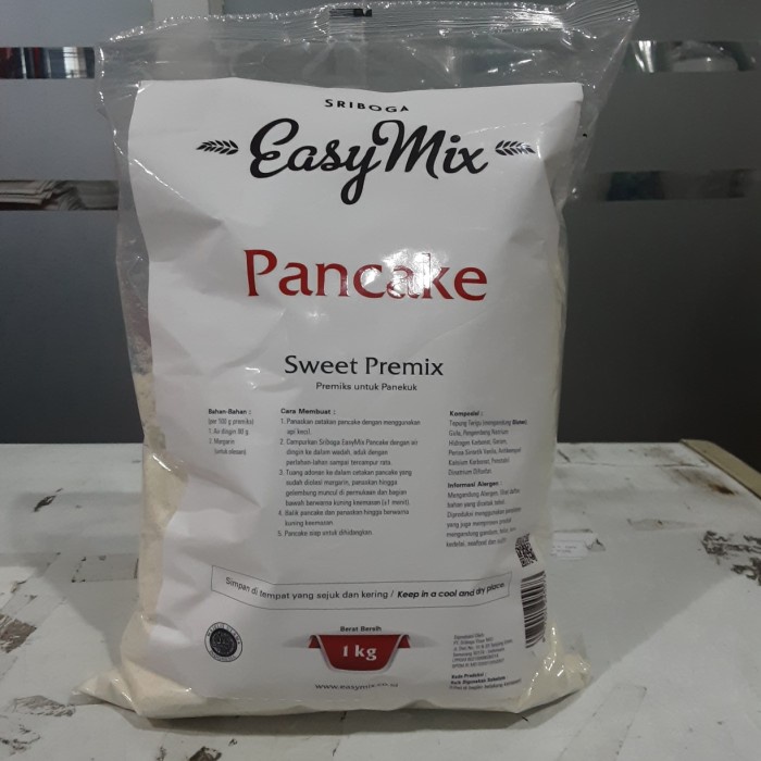 

[Big Sale] Easymix Pancake 1kg Tepung Bumbu Ala jepang