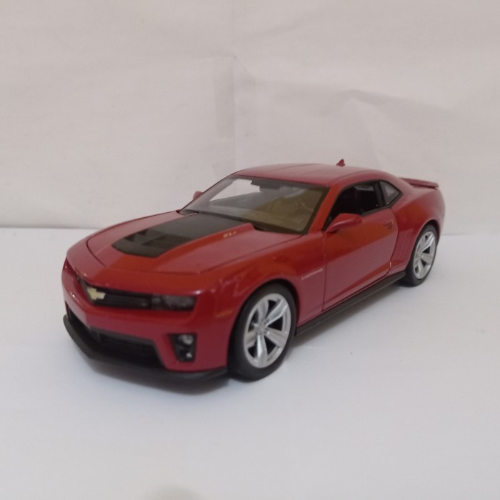 Diecast Miniatur Chevrolet Camaro ZL1 Welly 1:24 miniatur mobil mainan koleksi