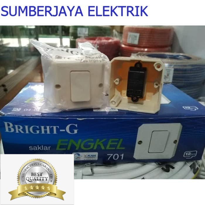 Saklar Bright-G Engkel OB - 701