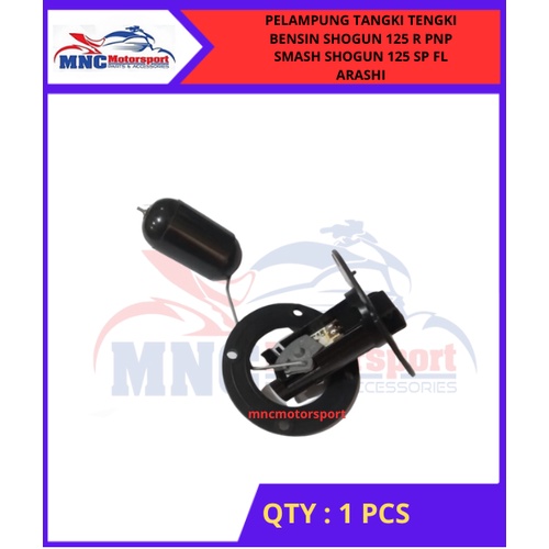 PELAMPUNG TANGKI TENGKI BENSIN SHOGUN 125 R SP FL PNP ARASHI