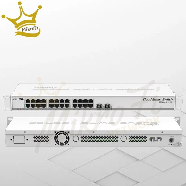 MikroTik CSS 326 24G 2S+ RM CSS326-24G-2S+RM