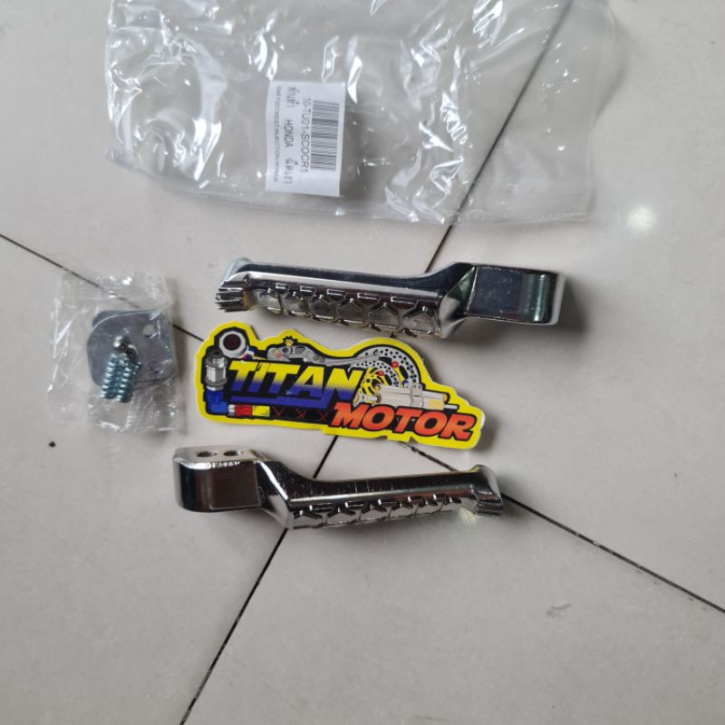 step aprilia injakan belakang motor beat fi vario 125 vario 150 supra khariama beat cbs