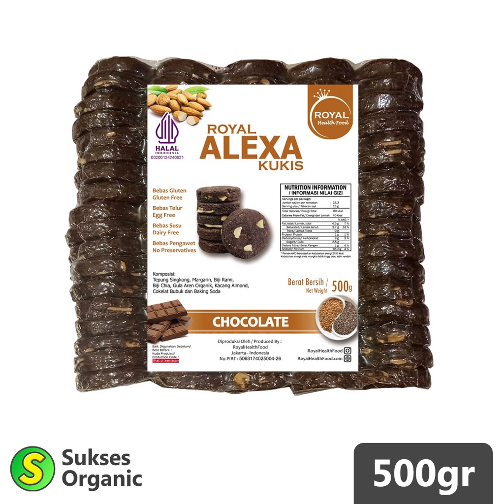 

Goshimastore - Almond Delight Cookies CHOCOLATE Alexa 500gr