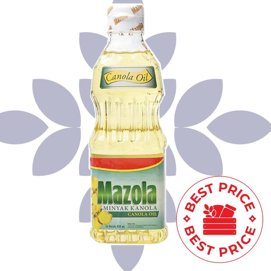 

[PRODUK JQKMT] MAZOLA - CANOLA OIL (MINYAK CANOLA) - 450 ML (LEMAK TAMBAHAN MPASI) ZJY