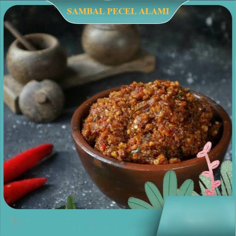 

SAMBEL PECEL NYONYA SUSI ASLI WONG JOWO 1KG BUMBU PECEL KENTAL ASG