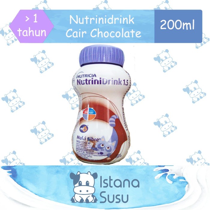 promo ✨ -Nutrinidrink Susu Cair Bayi Cokelat / Coklat 200ml Nutricia