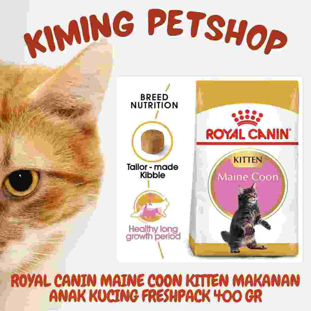 COD ROYAL CANIN Kitten Mainecoon Makanan Kucing Untuk Maine coon 400 gr