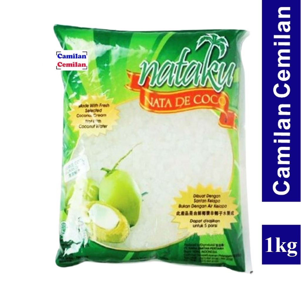 

Nataku Nata De Coco Kara Potongan Dadu Kecil Kara HALAL 1 kg