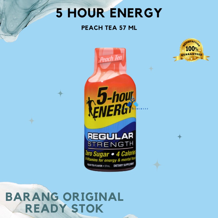 

5 Hour ENERGY Regular Peach Tea Energy Drink