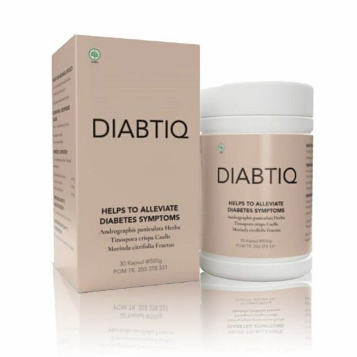 

BISA COD DIABTIQ ASLI ORIGINAL BPOM OBAT DIABETES ATASI KENCING MANIS