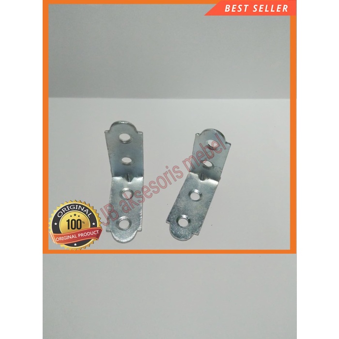 PLAT SIKU RAK L 4x4 cm BESI VERSENG