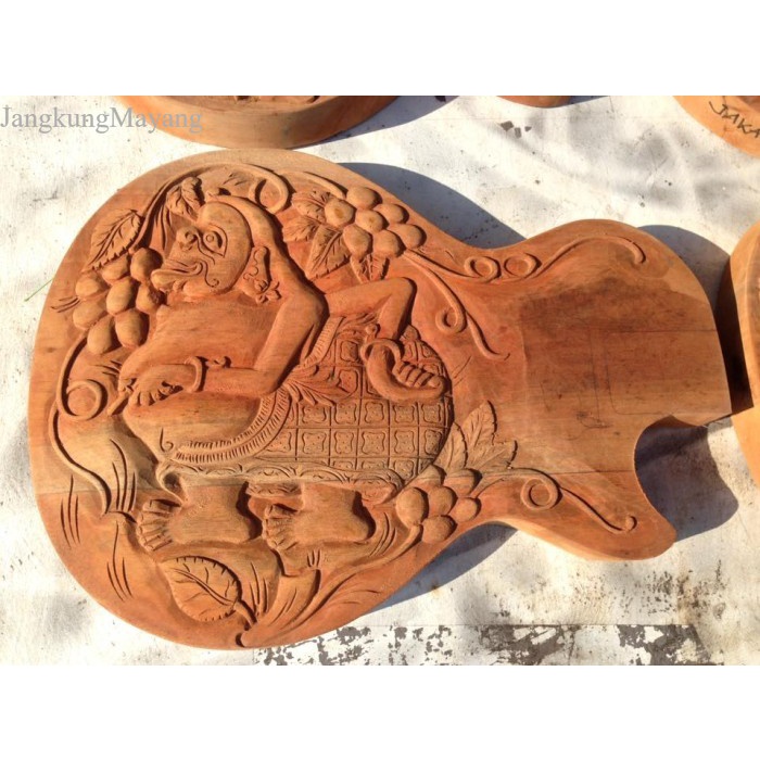 

body gitar ukir custom mahoni super bhn MENTAHAN TNP KLENGKAPAN fnx028 termurah