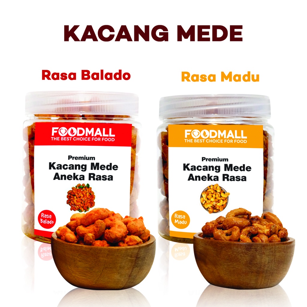 

Kacang Mede Premium Aneka Rasa