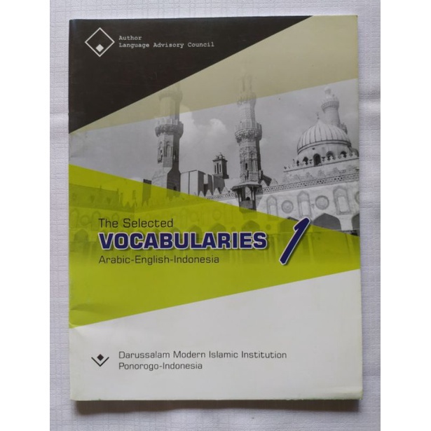 The Selected VOCABULARIES 1 Arab - English - Indonesia KMI GONTOR