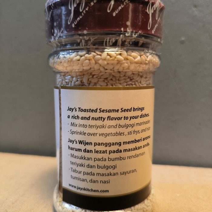 

RB jay's sesame seed 70 gram / jays toasted sesame seed / wijen panggang