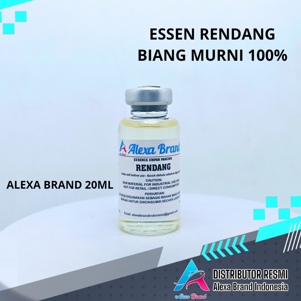 Essen rendang biang murni 100% - Alexa Brand - esen rendang - umpan pancing