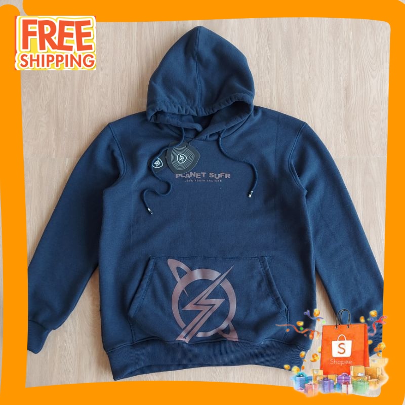 HOODIE PRIA POLOS MOTIF MURAH/ Hodie PlanetSurf Navy | Hodie Pria