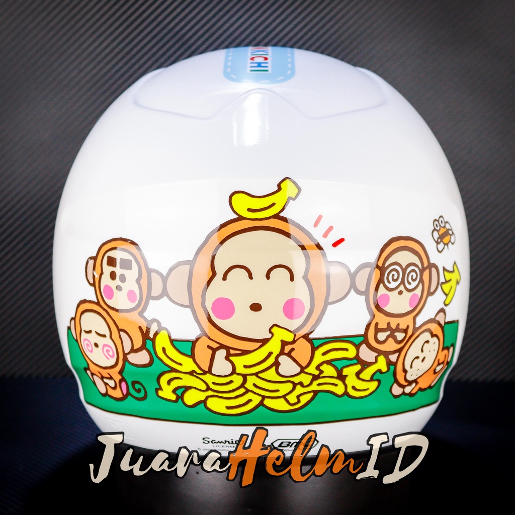 BMC HELM MILAN SANRIO MONKICHI #2 | WHITE | DEWASA