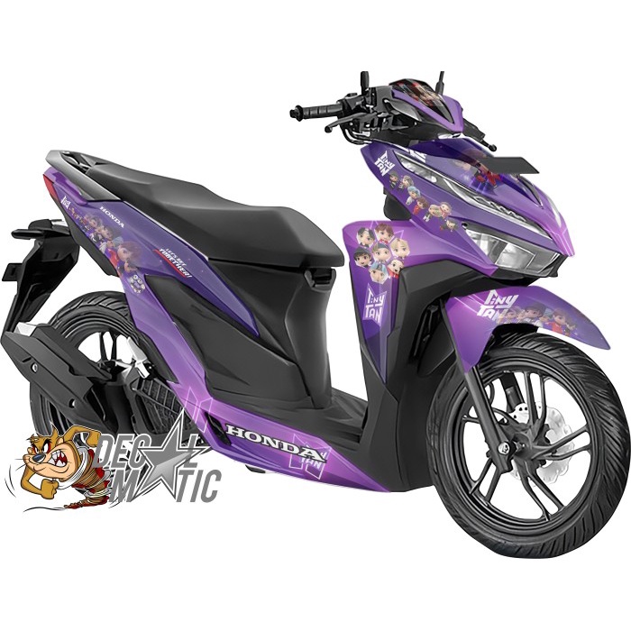 Decal Stiker Full Body Vario 125 150 Click 2018-2022 BTS Tiny Tan