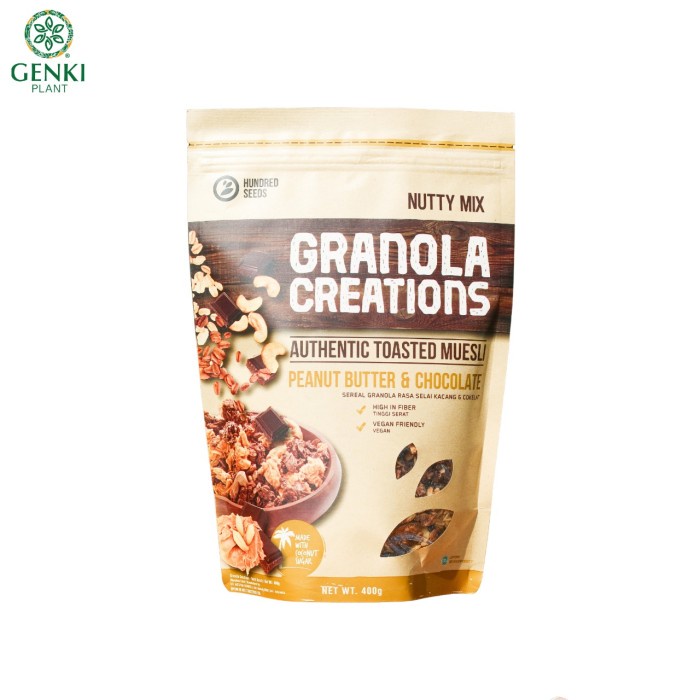 

✨PROMO✨ -Granola Creations Toasted Muesli Peanut Butter & Chocolate - 400 g