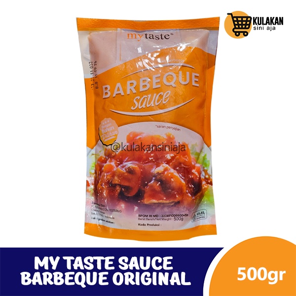 

My Taste Sauce Barbeque Original 500gr - Saus Barbeque