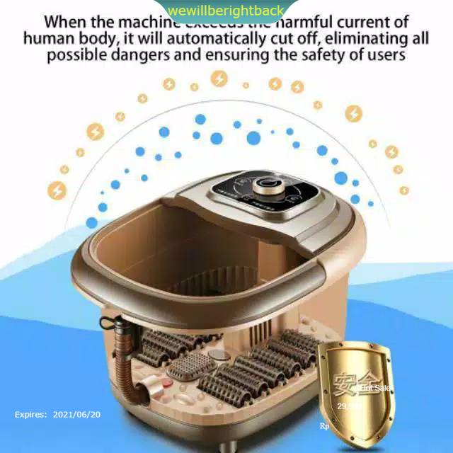 rendaman kaki foot spa kaki Alat spa alat pijat kaki steamer refleksi kaki sauna roller pijat origin