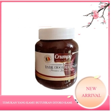 

Selai Crumpy Dark Chocolate Spread 400gr / Selai coklat Import