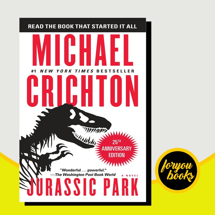 Jurassic Park: A Novel Michael Crichton (BOOK)