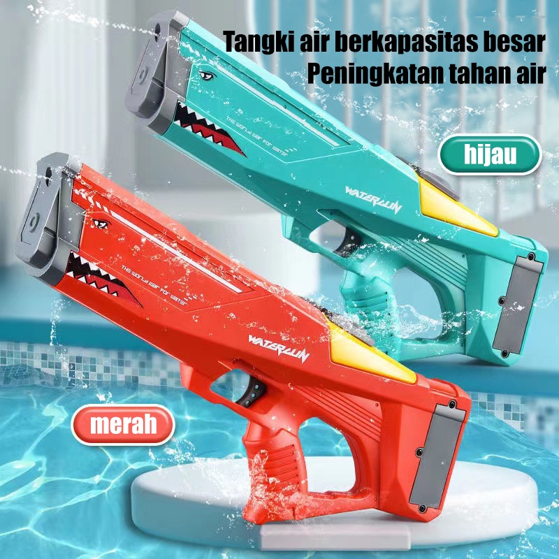 Pistol Air Elektrik tembakan Mainan Anak laki Water Gun Tembakan Olahraga Outdoor Kids Toy senjata p