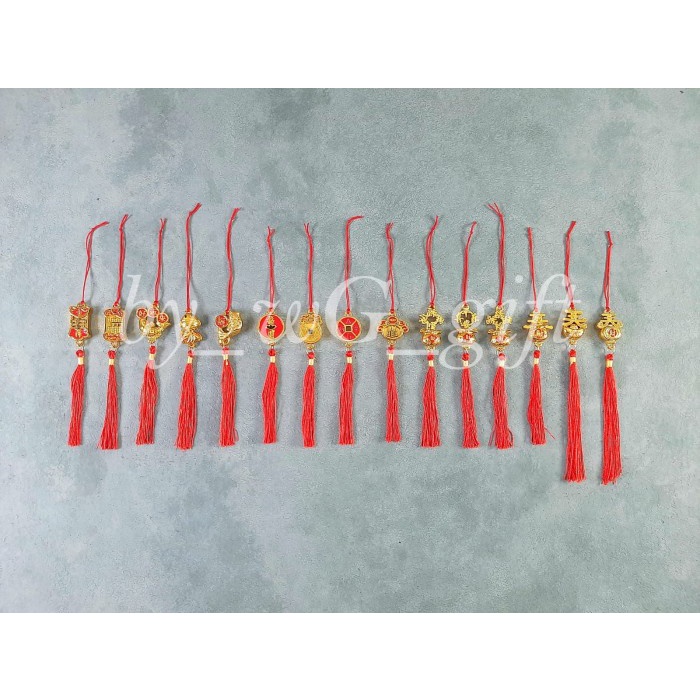 

Hiasan Tassel Imlek - Aksesoris Imlek / Chinese - Mix Motif