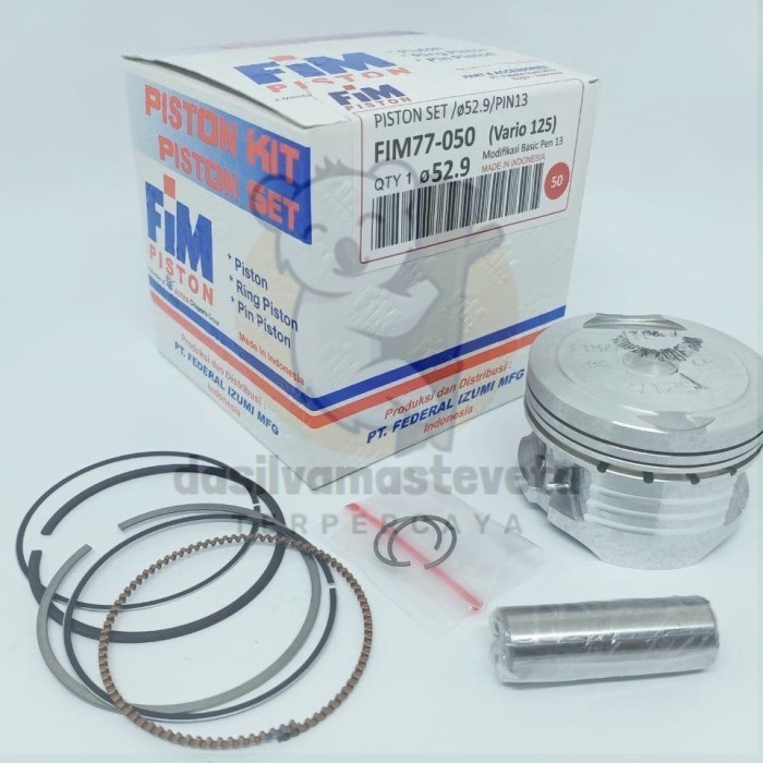 Piston FIM Honda Vario 125 Pin13 FIM77