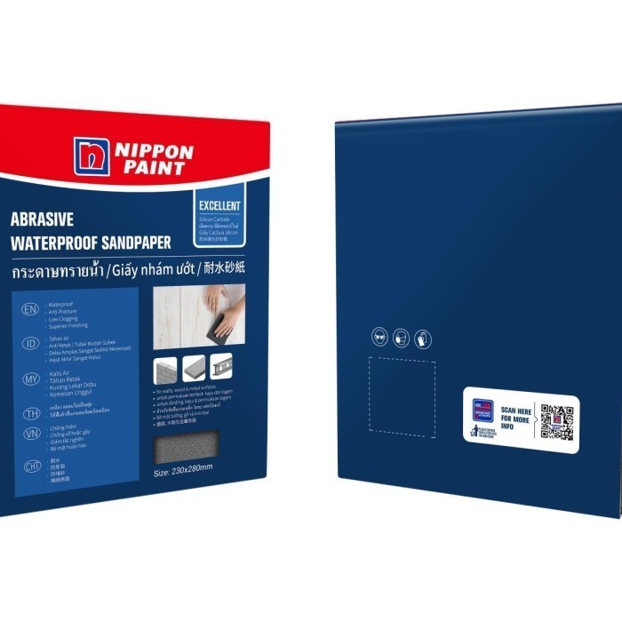 Amplas Nippon Paint 1000 1500 Sangat Halus Original