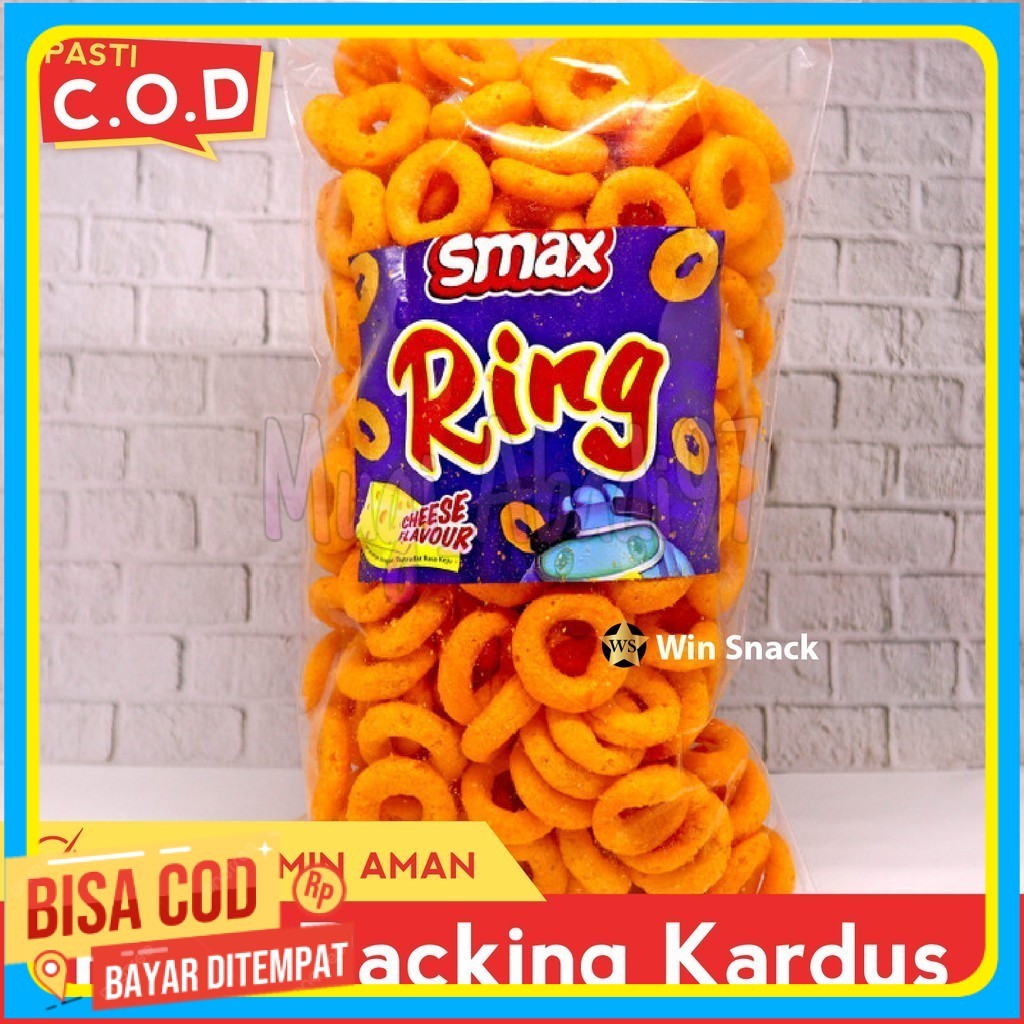 

Termurah SNACK MAKANAN RINGAN Smax Ring Cheese Smax keju cemilan enak