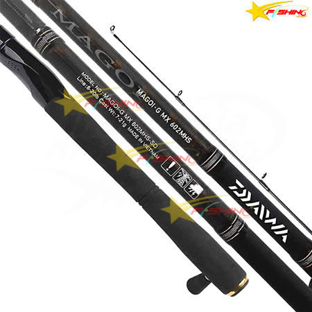 SF Joran Pancing DAIWA Magoi G / G-MX / GT / GT-MX 562Mhs 602Mhs 602Ms Galatama Kolam Harian Mas