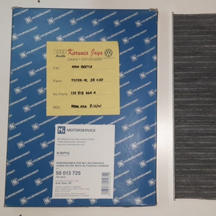FILTER AC VW NEW BEETLE berkualitas