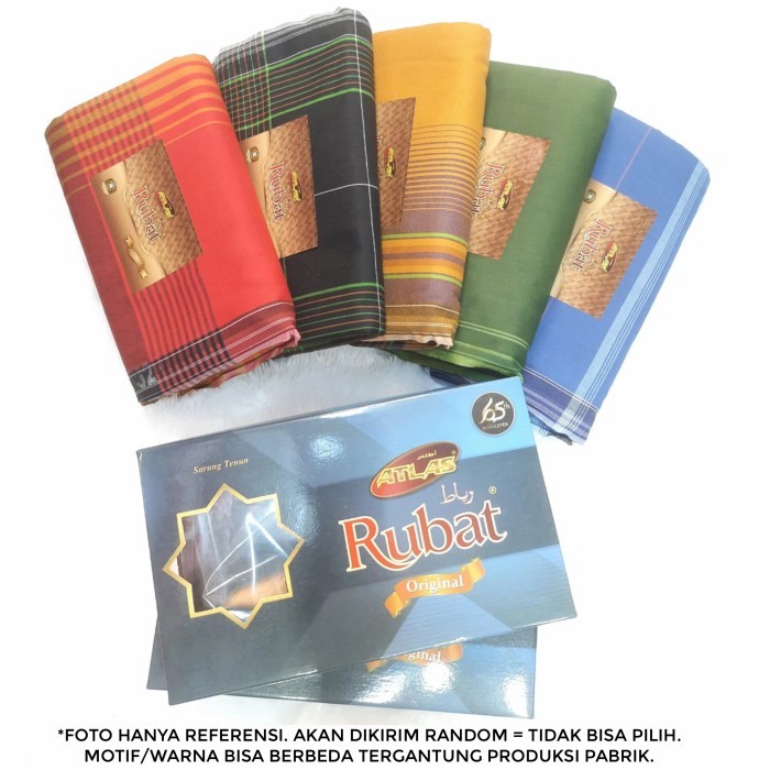 (GROSIR) Sarung Tenun ATLAS RUBAT Original & Favorit - Murah - ATLAS 500