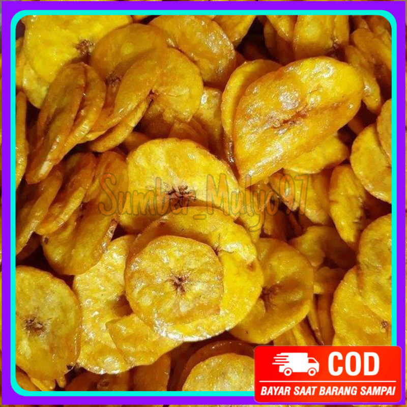 

keripik pisang manis 1 kilogram