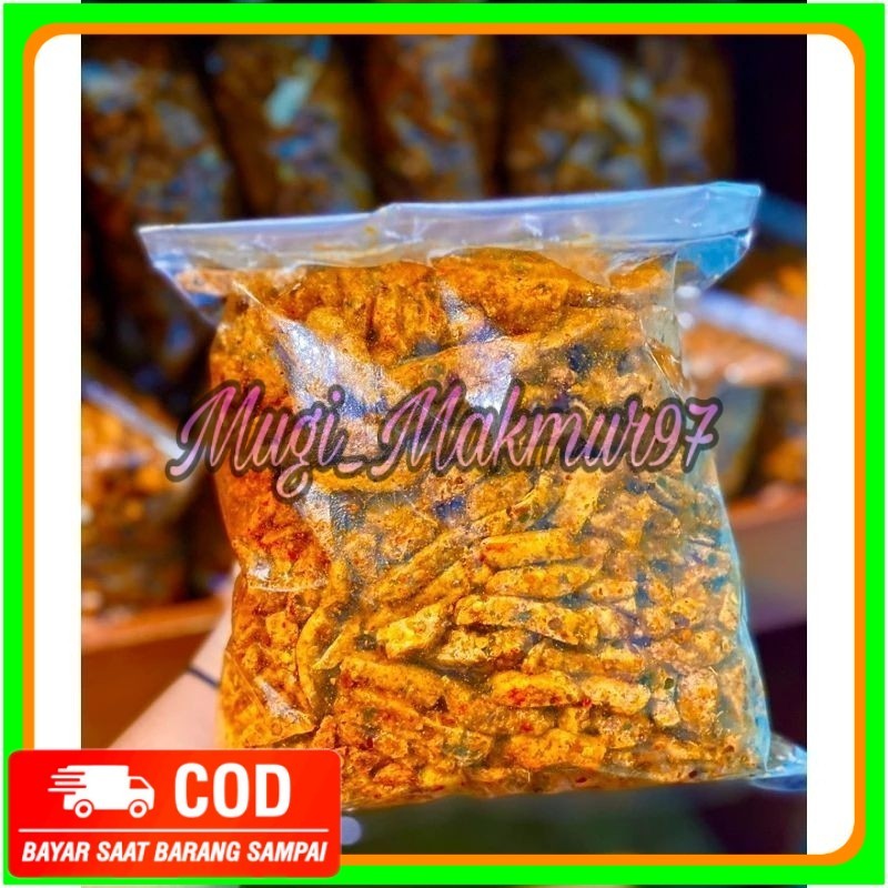 

1kg basreng stik viral pedas daun jeruk
